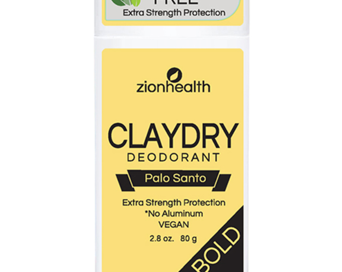 Zion Health Clay Dry Deodorant